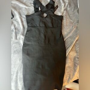 Shinestar Black strappy Dress